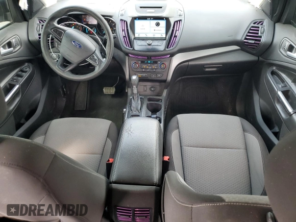 2017 Ford Escape SE with VIN 1FMCU0GD1HUC04526, listed as a Copart auction lot 53453605 with 155,345 mi miles and Salvage Title. Bid and sale history available at carsss.com. Image 8.
