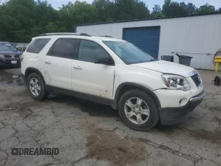 2010 GMC Acadia SL with VIN 1GKLRKED2AJ163582, listed as a Copart auction lot 54857135 with 72,161 mi miles and Salvage title. Bid and sale history available at DreamBid. Image 4.