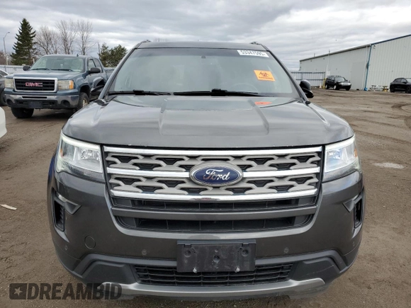 2018 Ford Explorer XLT with VIN 1FM5K8D87JGB48892, listed as a Copart auction lot 53347595 with 115,756 mi miles and Clean Title. Bid and sale history available at carsss.com. Image 5.