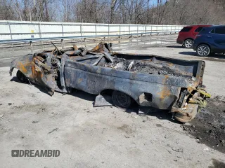 1987 Ford F-150 with VIN 1FTEF14N1HLA56135, listed as a Copart auction lot 49605055 with 0 mi miles and Salvage Title. Bid and sale history available at carsss.com. Image 2.