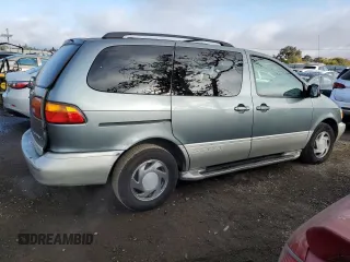 2000 Toyota Sienna LE with VIN 4T3ZF13C4YU209928, listed as a Copart auction lot 78900624 with 191,979 mi miles and Salvage Title. Bid and sale history available at carsss.com. Image 3.