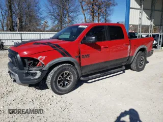 2016 Ram 1500 Rebel z VIN 1C6RR7YT2GS302836, wystawiony jako Copart lot #47143775 z przebiegiem 73 051 mil mil oraz Szkody całkowita. Historia ofert i sprzedaży dostępna na DreamBid. Obrazek 1.