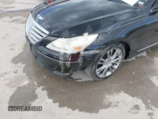 2011 Hyundai Genesis with VIN KMHGC4DF3BU115100, listed as a IAAI auction lot 41797385 with 225,413 mi miles and . Bid and sale history available at DreamBid. Image 6.