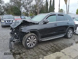 2022 Mercedes-Benz GLE 350 z VIN 4JGFB4JE1NA722340, wystawiony jako Copart lot #47822545 z przebiegiem 53 303 mil mil oraz Czysty tytuł • Clean title. Historia ofert i sprzedaży dostępna na DreamBid. Obrazek 1.
