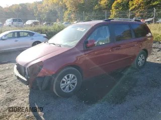 2012 Kia Sedona LX with VIN KNDMG4C77C6503605, listed as a Copart auction lot 77481894 with 103,026 mi miles and Salvage Title. Bid and sale history available at carsss.com. Image 1.