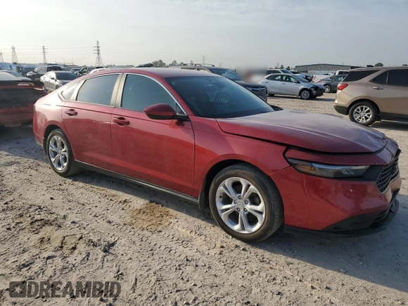 2023 Honda Accord LX with VIN 1HGCY1F25PA056817, listed as a Copart auction lot 55620625 with 40,484 mi miles and Salvage Title. Bid and sale history available at DreamBid. Image 4.