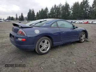 2000 Mitsubishi Eclipse GT with VIN 4A3AC54L9YE148589, listed as a Copart auction lot 42258715 with 190,346 mi miles and Salvage Title. Bid and sale history available at carsss.com. Image 3.