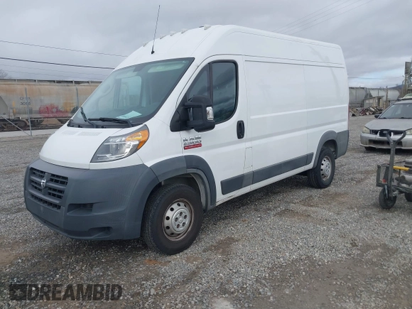 2018 Ram ProMaster Cargo with VIN 3C6TRVCG5JE138772, listed as a IAAI auction lot 41544444 with 87,477 mi miles and . Bid and sale history available at DreamBid. Image 17.