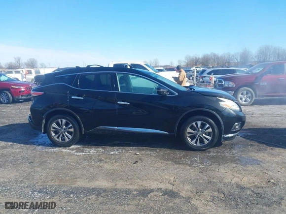 2016 Nissan Murano S with VIN 5N1AZ2MG4GN156791, listed as a IAAI auction lot 41390742 with 140,578 mi miles. Bid and sale history available at carsss.com. Image 13.