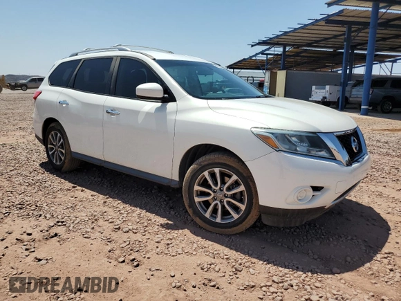 2013 Nissan Pathfinder SL with VIN 5N1AR2MM3DC615029, listed as a Copart auction lot 60315485 with 224,046 mi miles and Clean title. Bid and sale history available at DreamBid. Image 4.