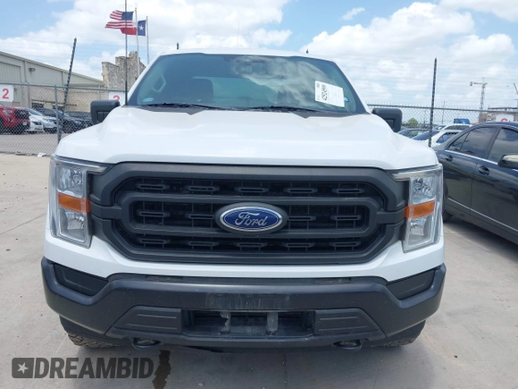 2021 Ford F-150 XL with VIN 1FTEX1EP7MKF05489, listed as a IAAI auction lot 42524599 with 82,824 mi miles and . Bid and sale history available at DreamBid. Image 12.