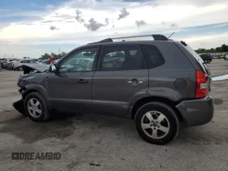 2007 Hyundai Tucson GLS with VIN KM8JM12B07U497000, listed as a Copart auction lot 45893375 with 211,849 mi miles and Non Repairable. Bid and sale history available at carsss.com. Image 2.