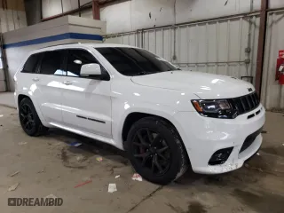 2021 Jeep Grand Cherokee SRT with VIN 1C4RJFDJXMC711364, listed as a Copart auction lot 85362514 with 24,528 mi miles and Salvage Title. Bid and sale history available at carsss.com. Image 4.
