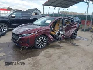 2024 Nissan Sentra SV z VIN 3N1AB8CV1RY353597, wystawiony jako IAAI lot #41923719 z przebiegiem 2 852 mil mil oraz . Historia ofert i sprzedaży dostępna na DreamBid. Obrazek 2.