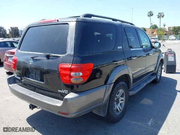 2004 Toyota Sequoia SR5 with VIN 5TDZT34A54S217565, listed as a IAAI auction lot 41968673 with 162,358 mi miles. Bid and sale history available at carsss.com. Image 4.