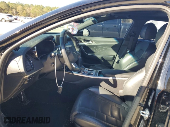 2022 Kia Stinger GT2 with VIN KNAE55LC9N6104515, listed as a Copart auction lot 83811534 with 35,042 mi miles and Salvage Title. Bid and sale history available at DreamBid. Image 7.