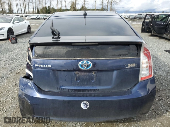 2015 Toyota Prius Four with VIN JTDKN3DU6F1939567, listed as a Copart auction lot 48897975 with 83,048 mi miles and Salvage Title. Bid and sale history available at carsss.com. Image 6.