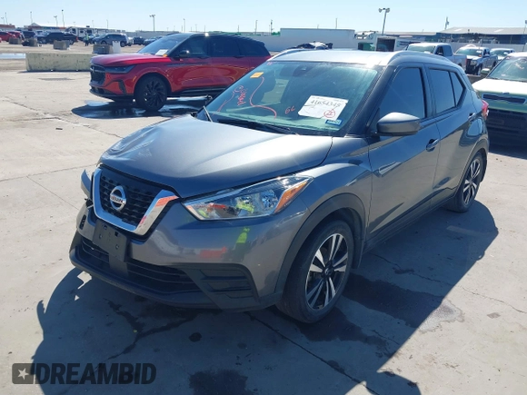 2020 Nissan Kicks SV with VIN 3N1CP5CV0LL550449, listed as a IAAI auction lot 41654345 with 71,297 mi miles. Bid and sale history available at carsss.com. Image 19.