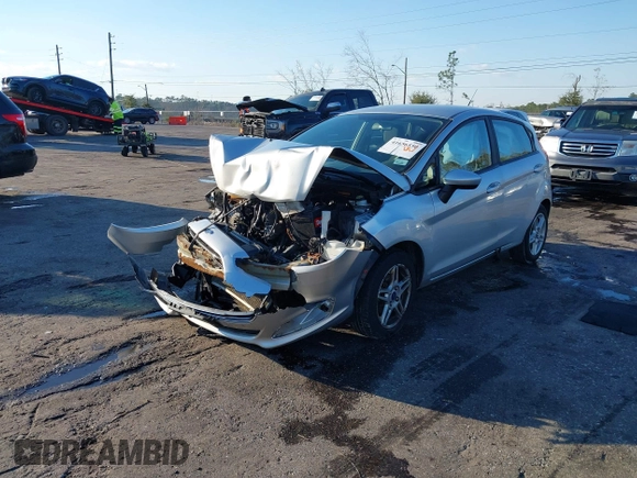 2017 Ford Fiesta SE with VIN 3FADP4EJ7HM118700, listed as a IAAI auction lot 41656550 with 81,995 mi miles. Bid and sale history available at carsss.com. Image 17.