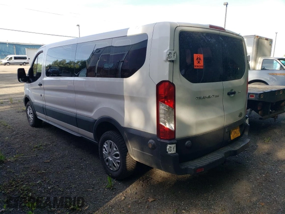 2019 Ford Transit Passenger XL with VIN 1FBZX2ZM4KKA92925, listed as a Copart auction lot 58554435 with Not provided miles and Non repairable. Bid and sale history available at DreamBid. Image 2.