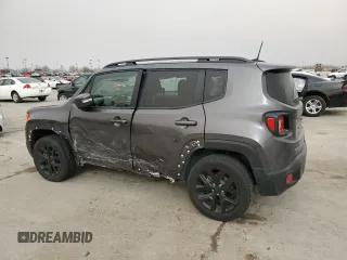 2018 Jeep Renegade Altitude with VIN ZACCJBBB5JPH48064, listed as a Copart auction lot 49410825 with 57,315 mi miles and Salvage title. Bid and sale history available at DreamBid. Image 2.