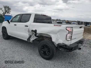2022 Chevrolet Silverado 1500 Custom Trail Boss with VIN 1GCPYCEL0NZ140337, listed as a Copart auction lot 47146235 with 51,913 mi miles and Salvage Title. Bid and sale history available at DreamBid. Image 2.