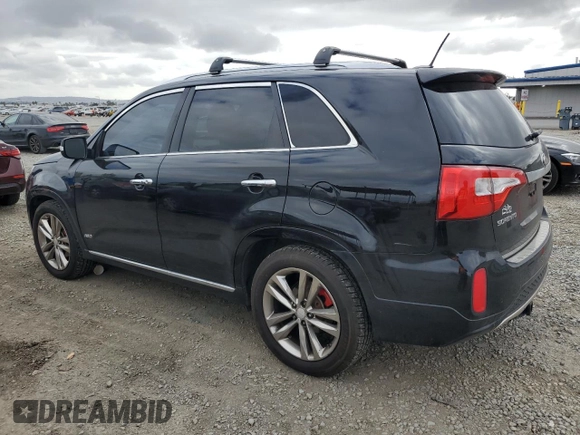2015 Kia Sorento SX Limited with VIN 5XYKWDA78FG648568, listed as a Copart auction lot 53747055 with 167,146 mi miles and Clean Title. Bid and sale history available at carsss.com. Image 2.