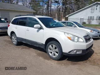 2011 Subaru Outback 2.5i Prem AWP with VIN 4S4BRCCC6B3442381, listed as a IAAI auction lot 41888322 with 164,231 mi miles. Bid and sale history available at carsss.com. Image 1.
