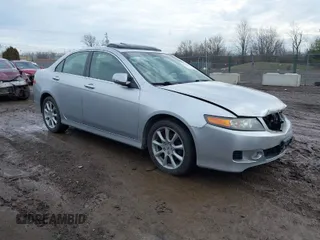 2006 Acura TSX Navi with VIN JH4CL969X6C022026, listed as a IAAI auction lot 41483204 with 168,769 mi miles. Bid and sale history available at carsss.com. Image 1.