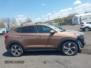 2016 Hyundai Tucson Eco with VIN KM8J3CA26GU207956, listed as a IAAI auction lot 42093540 with 87,380 mi miles. Bid and sale history available at carsss.com. Image 13.