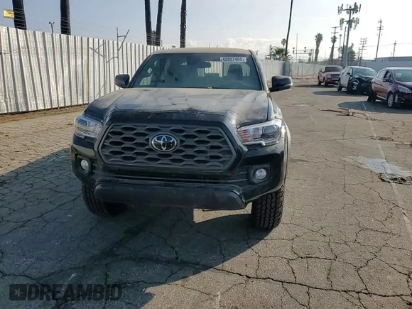 2022 Toyota Tacoma SR with VIN 3TMCZ5AN0NM475548, listed as a Copart auction lot 42057405 with 56,008 mi miles and Salvage title. Bid and sale history available at DreamBid. Image 10.