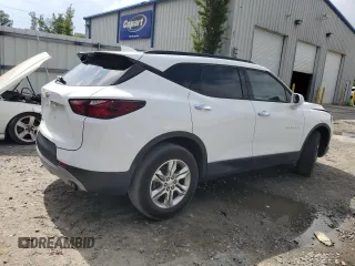 2019 Chevrolet Blazer with VIN 3GNKBBRAXKS668840, listed as a Copart auction lot 58224615 with 57,556 mi miles and Salvage title. Bid and sale history available at DreamBid. Image 3.