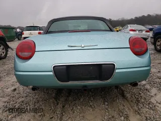 2002 Ford Thunderbird w/Hardtop Premium with VIN 1FAHP60A92Y128869, listed as a Copart auction lot 48470055 with 133,848 mi miles and Salvage Title. Bid and sale history available at carsss.com. Image 6.