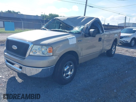 2007 Ford F-150 XL with VIN 1FTRF12WX7NA12876, listed as a IAAI auction lot 42548595 with 127,987 mi miles and . Bid and sale history available at DreamBid. Image 2.