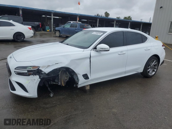 2022 Genesis G70 2.0T z VIN KMTG34TA1NU102975, wystawiony jako Copart lot #47460345 z przebiegiem 30 029 mil mil oraz Szkoda całkowita • Salvage title. Historia ofert i sprzedaży dostępna na DreamBid. Obrazek 1.