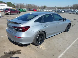 2025 Honda Civic Sedan Sport with VIN 2HGFE2F50SH532844, listed as a IAAI auction lot 41732669 with 3,792 mi miles. Bid and sale history available at carsss.com. Image 4.