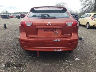 2010 Mitsubishi Lancer GTS with VIN JA32X8HW9AU004102, listed as a Copart auction lot 53708635 with 139,689 mi miles and Clean Title. Bid and sale history available at carsss.com. Image 6.