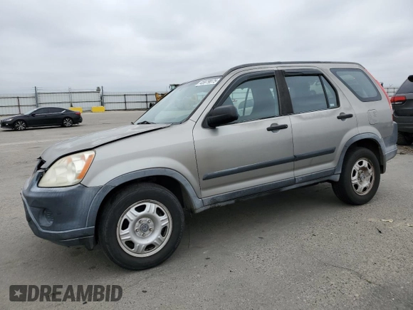 2005 Honda CR-V LX with VIN JHLRD78565C048468, listed as a Copart auction lot 45979075 with 149,347 mi miles and Salvage Title. Bid and sale history available at carsss.com. Image 1.