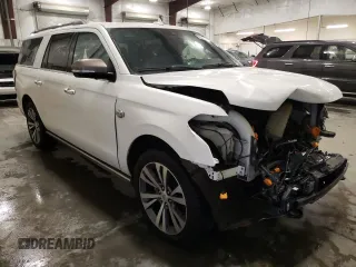 2020 Ford Expedition Max King Ranch with VIN 1FMJK1PT9LEA87291, listed as a Copart auction lot 83955144 with 71,693 mi miles and Salvage Title. Bid and sale history available at DreamBid. Image 4.