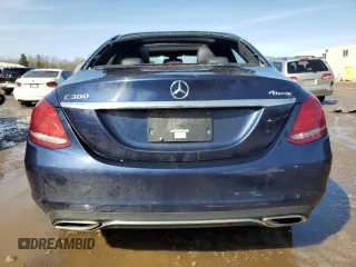 2017 Mercedes-Benz C 300 with VIN 55SWF4KB0HU184138, listed as a Copart auction lot 51736365 with 164,744 mi miles and Clean title. Bid and sale history available at DreamBid. Image 6.