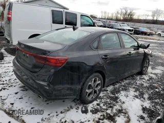 2021 Kia Forte LXS with VIN 3KPF24AD7ME375863, listed as a Copart auction lot 83383364 with 13,495 mi miles and Non repairable. Bid and sale history available at DreamBid. Image 3.