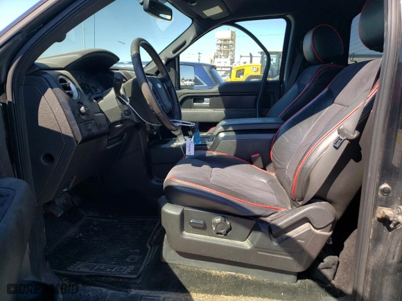 2014 Ford F-150 XL with VIN 1FTMF1CT4EFA06349, listed as a Copart auction lot 44969465 with 56,354 mi miles and Salvage Title. Bid and sale history available at carsss.com. Image 7.
