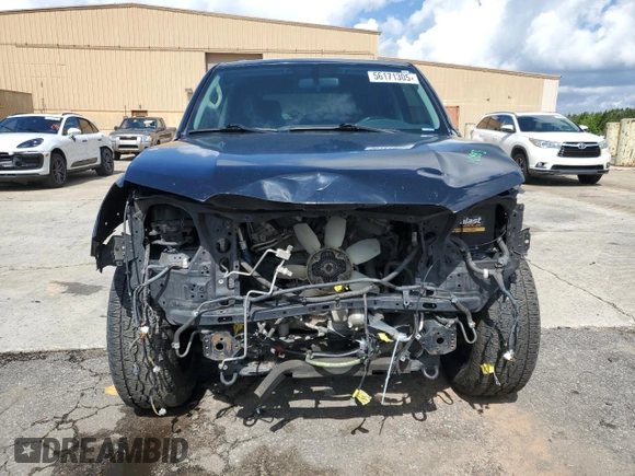 2017 Toyota 4Runner SR5 с VIN JTEZU5JR4H5160706, выставлен на аукционе Copart как лот 56171305 с пробегом 212 326 миль миль и Списание • Salvage title. История ставок и продаж доступна на DreamBid. Изображение 5.