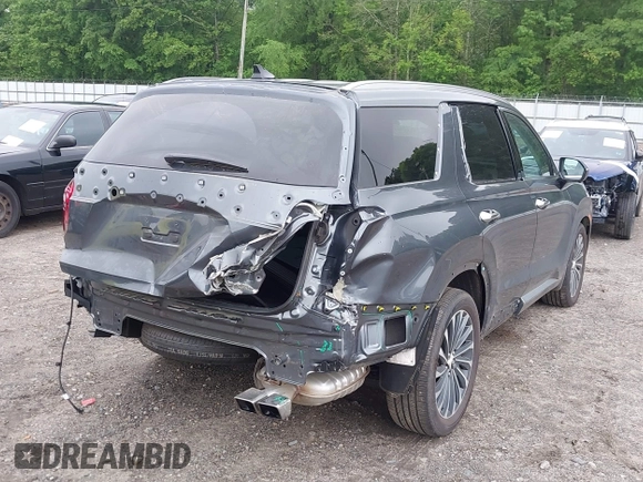 2024 Hyundai Palisade Calligraphy z VIN KM8R7DGE5RU806672, wystawiony jako IAAI lot #42119069 z przebiegiem 8 325 mil mil oraz . Historia ofert i sprzedaży dostępna na DreamBid. Obrazek 6.