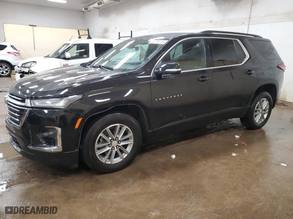 2023 Chevrolet Traverse LT Cloth with VIN 1GNEVGKW3PJ263855, listed as a Copart auction lot 85758744 with 63,910 mi miles and Non Repairable. Bid and sale history available at carsss.com. Image 1.
