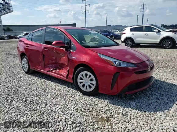 2022 Toyota Prius L Eco z VIN JTDKAMFU5N3156371, wystawiony jako Copart lot #63636605 z przebiegiem 40 386 mil mil oraz Szkoda całkowita • Salvage title. Historia ofert i sprzedaży dostępna na DreamBid. Obrazek 13.