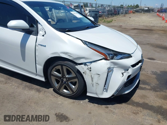 2021 Toyota Prius L Eco с VIN JTDKAMFU5M3142128, выставлен на аукционе IAAI как лот 42481468 с пробегом 28 152 миль миль и . История ставок и продаж доступна на DreamBid. Изображение 6.