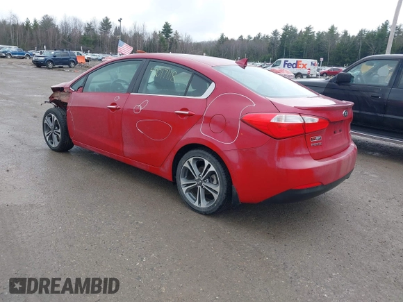 2016 Kia Forte EX z VIN KNAFX4A88G5490716, wystawiony jako IAAI lot #42017118 z przebiegiem 95 681 mil mil oraz . Historia ofert i sprzedaży dostępna na DreamBid. Obrazek 3.