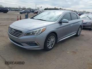 2015 Hyundai Sonata Limited with VIN 5NPE34AF3FH200664, listed as a IAAI auction lot 41870793 with 133,032 mi miles and . Bid and sale history available at DreamBid. Image 2.