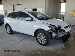 2010 Mazda CX-7 Sport with VIN JM3ER2W5XA0343000, listed as a Copart auction lot 51587135 with 103,740 mi miles and Salvage Title. Bid and sale history available at carsss.com. Image 4.